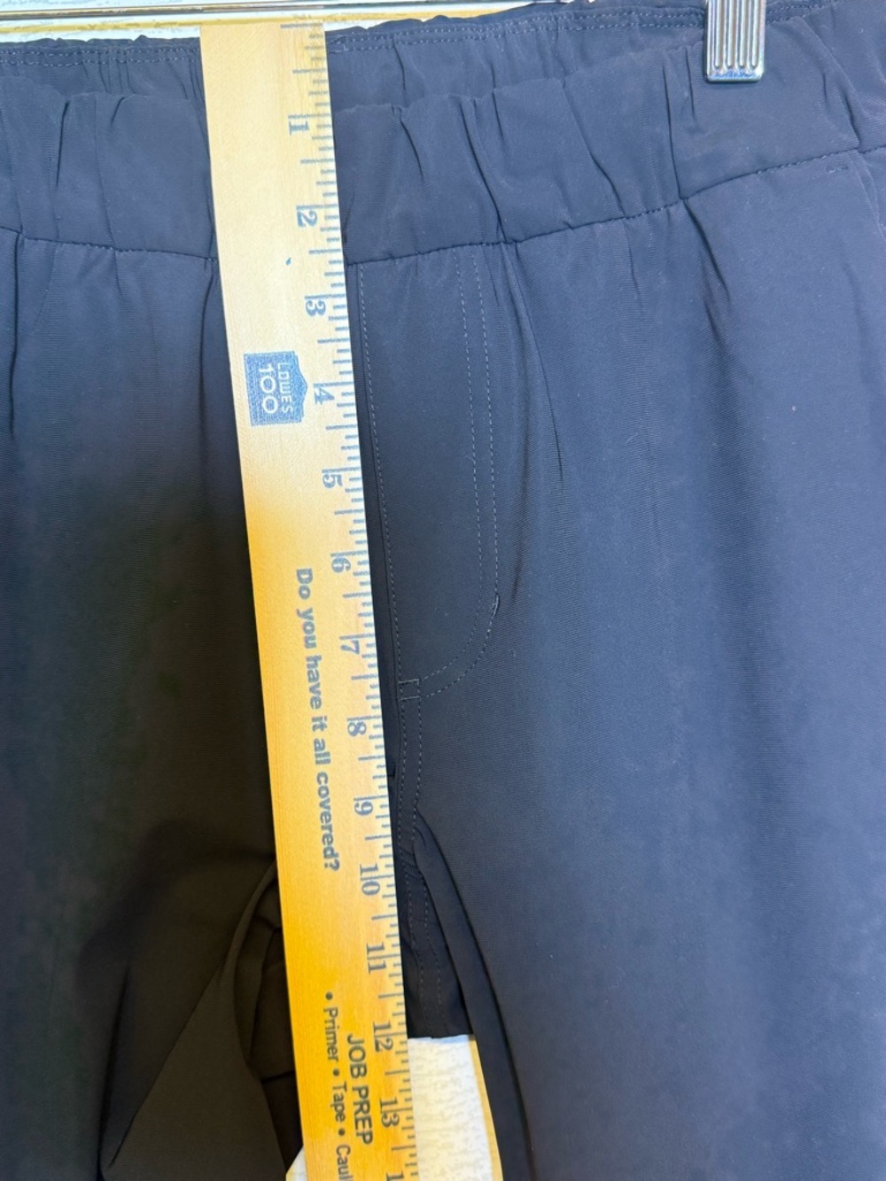 Vuori Miles Ankle Pant Black Tapered Leg Elastic Waist Size XS - Picture 9 of 11